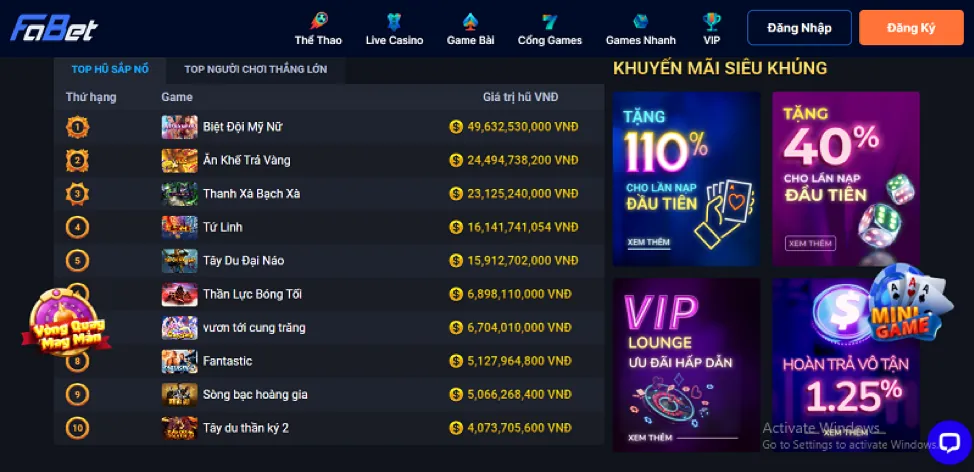 Đa dạng Game Bài và ưu điểm tại 368.live