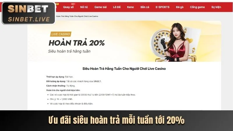 Khuyến Mãi Nạp Lại Hàng Ngày/Tuần 368.live